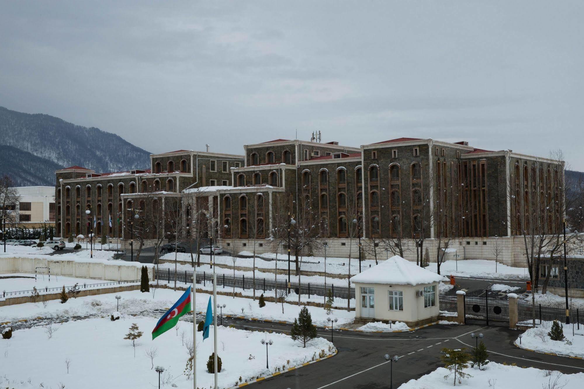 Qafqaz Karvansaray Hotel Gabala Exterior foto