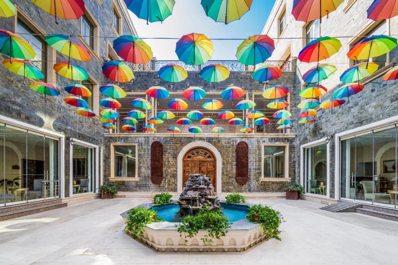 Qafqaz Karvansaray Hotel Gabala Exterior foto